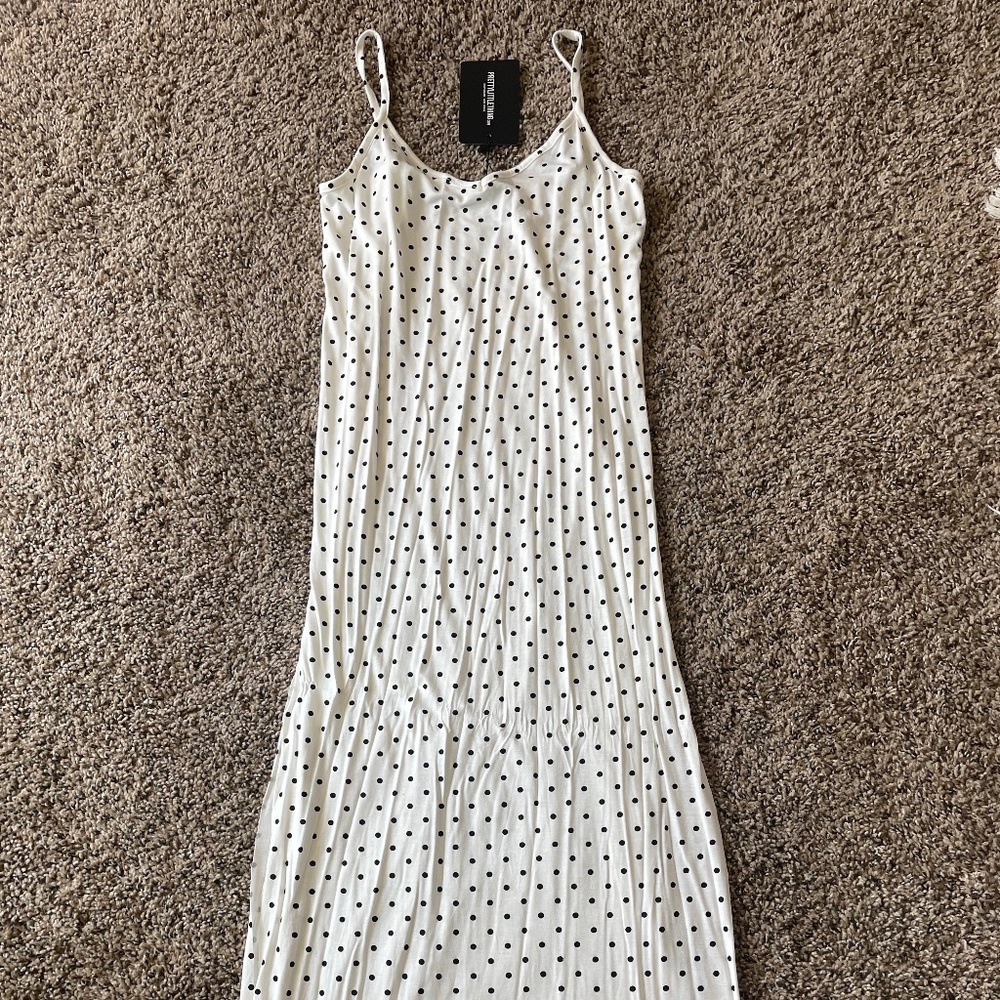 NWT Polka Dot Midi Dress